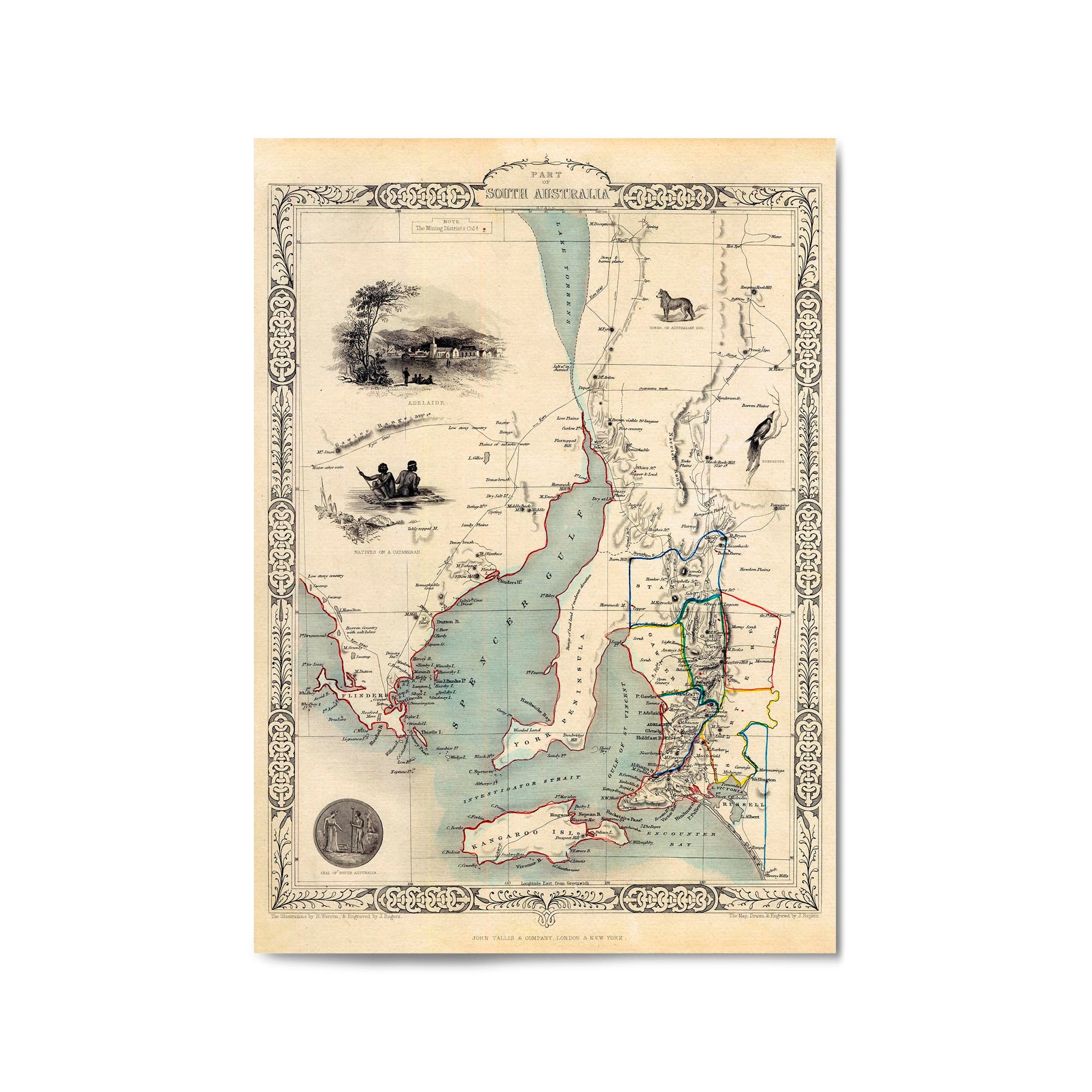 Vintage Maps of South Australia