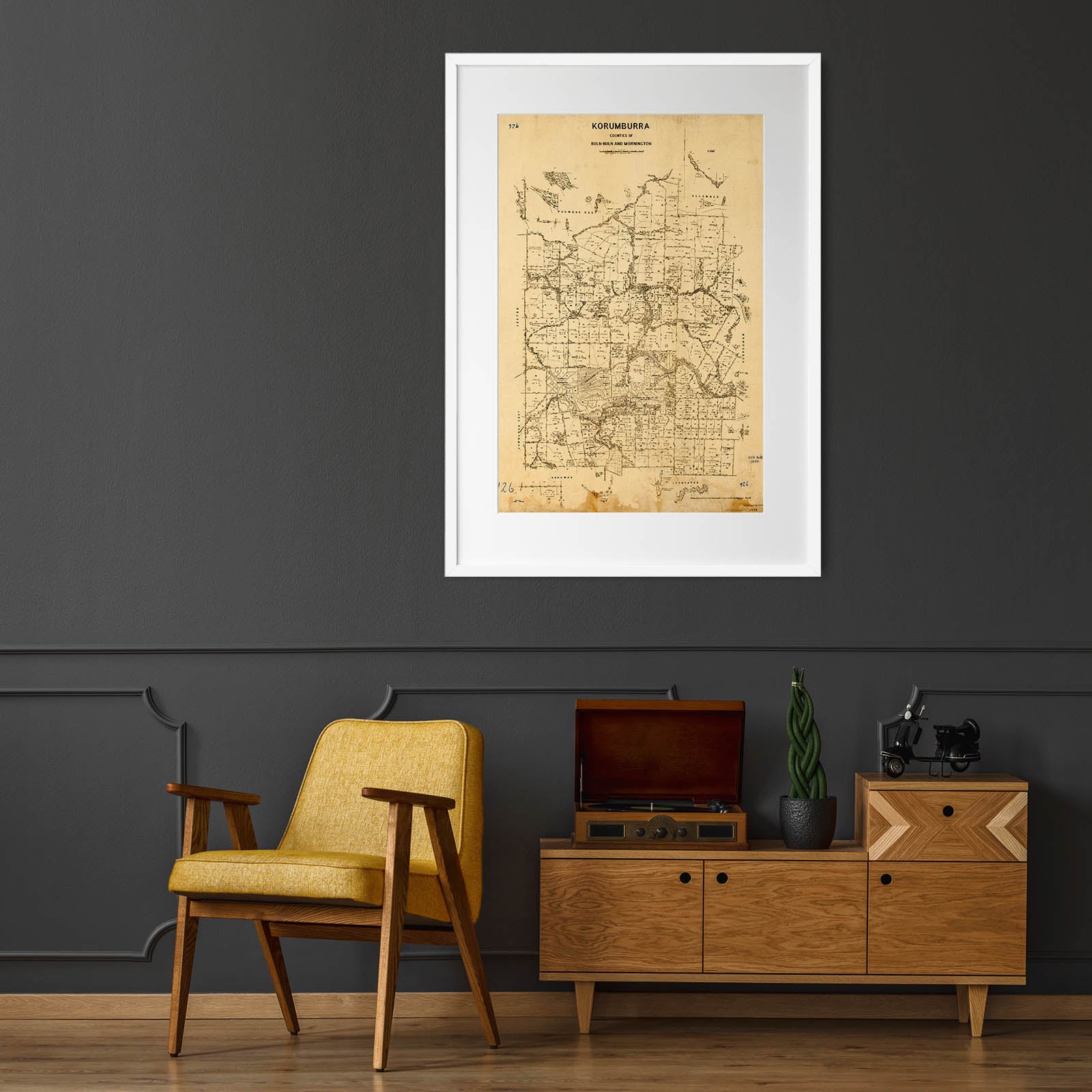 Korumburra, Victoria Australia Vintage Map 2 (1933) Vintage Maps