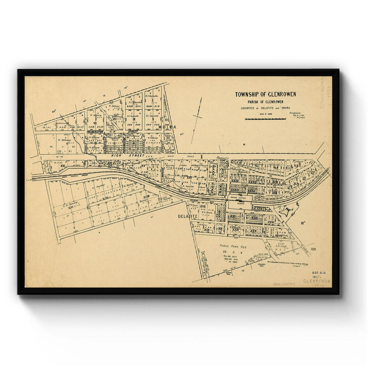 Glenrowan, Victoria Australia Vintage Map #5 (1926) – Vintage Maps