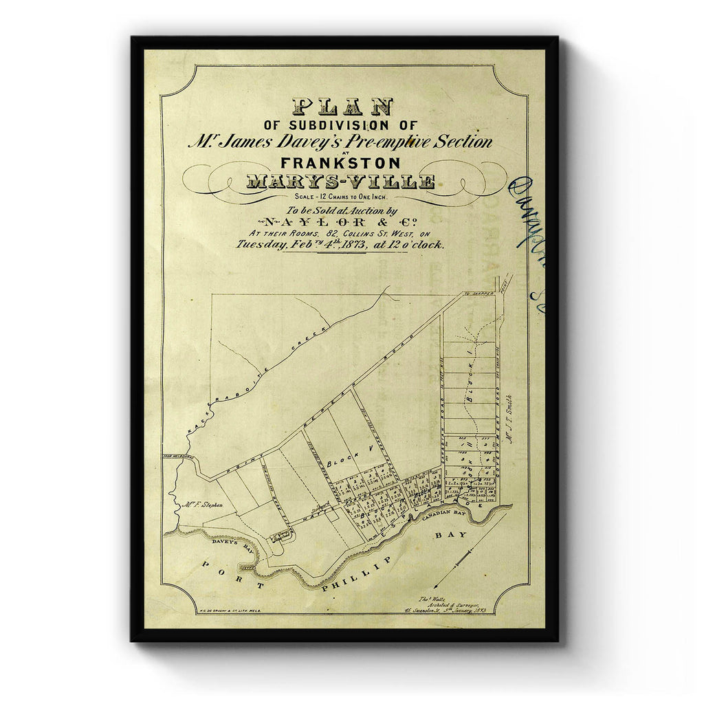 Mount Elizabeth Map.pdf Mount Eliza, Victoria Vintage Maps