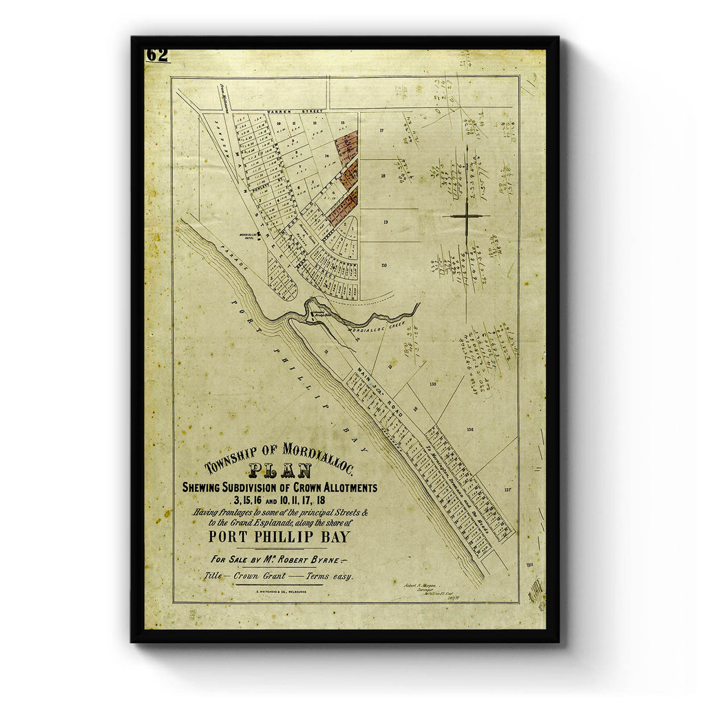 Mordialloc, Victoria Vintage Maps