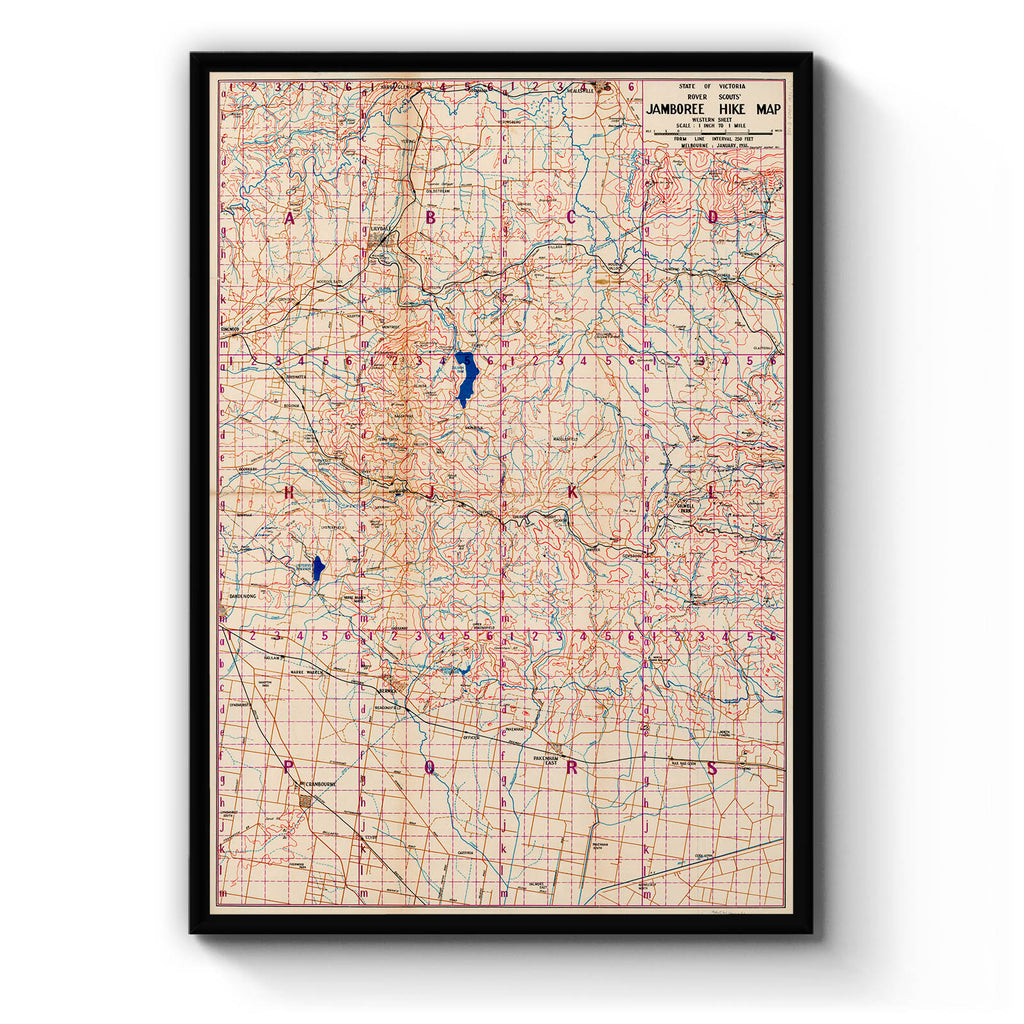Cranbourne, Victoria Vintage Maps