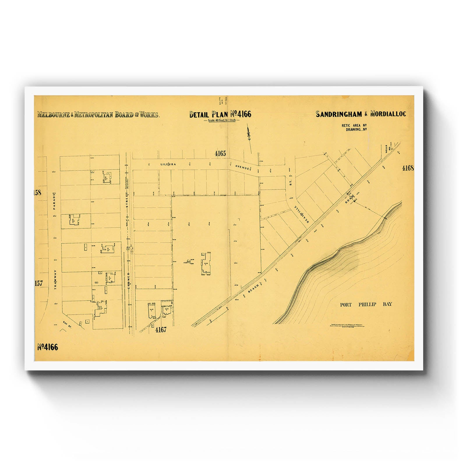 Is Mordialloc, Victoria Australia Vintage Map #103 (1939) Worth It ...