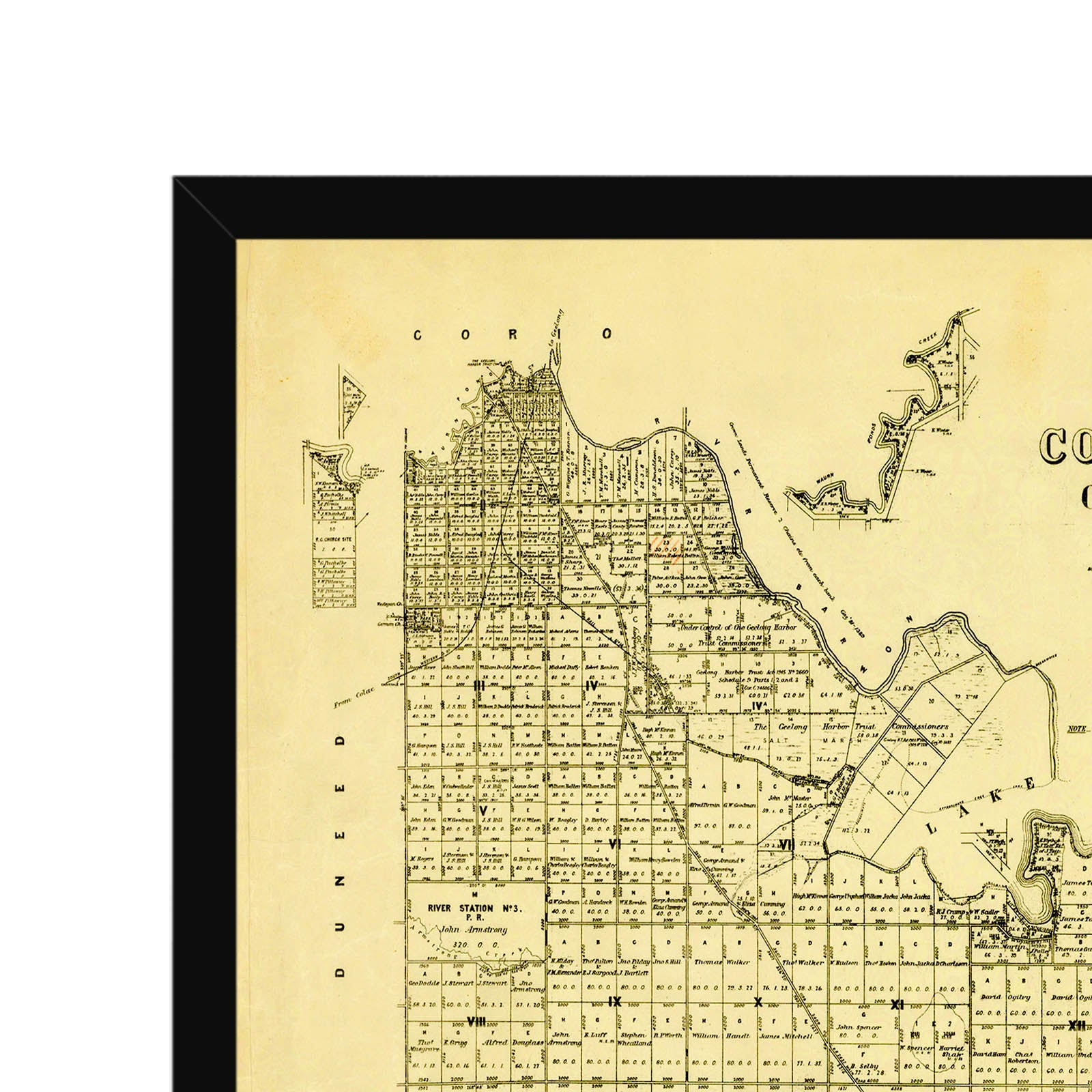 Barwon Heads, Victoria Australia Vintage Map #2 (1932) – Vintage Maps