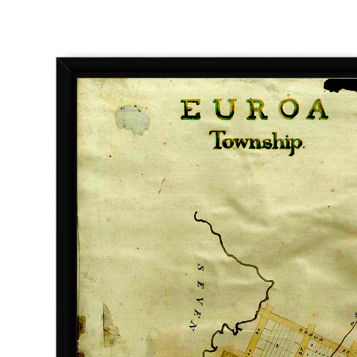 Euroa Map Euroa, Victoria Australia Vintage Map #3 (185-?) – Vintage Maps