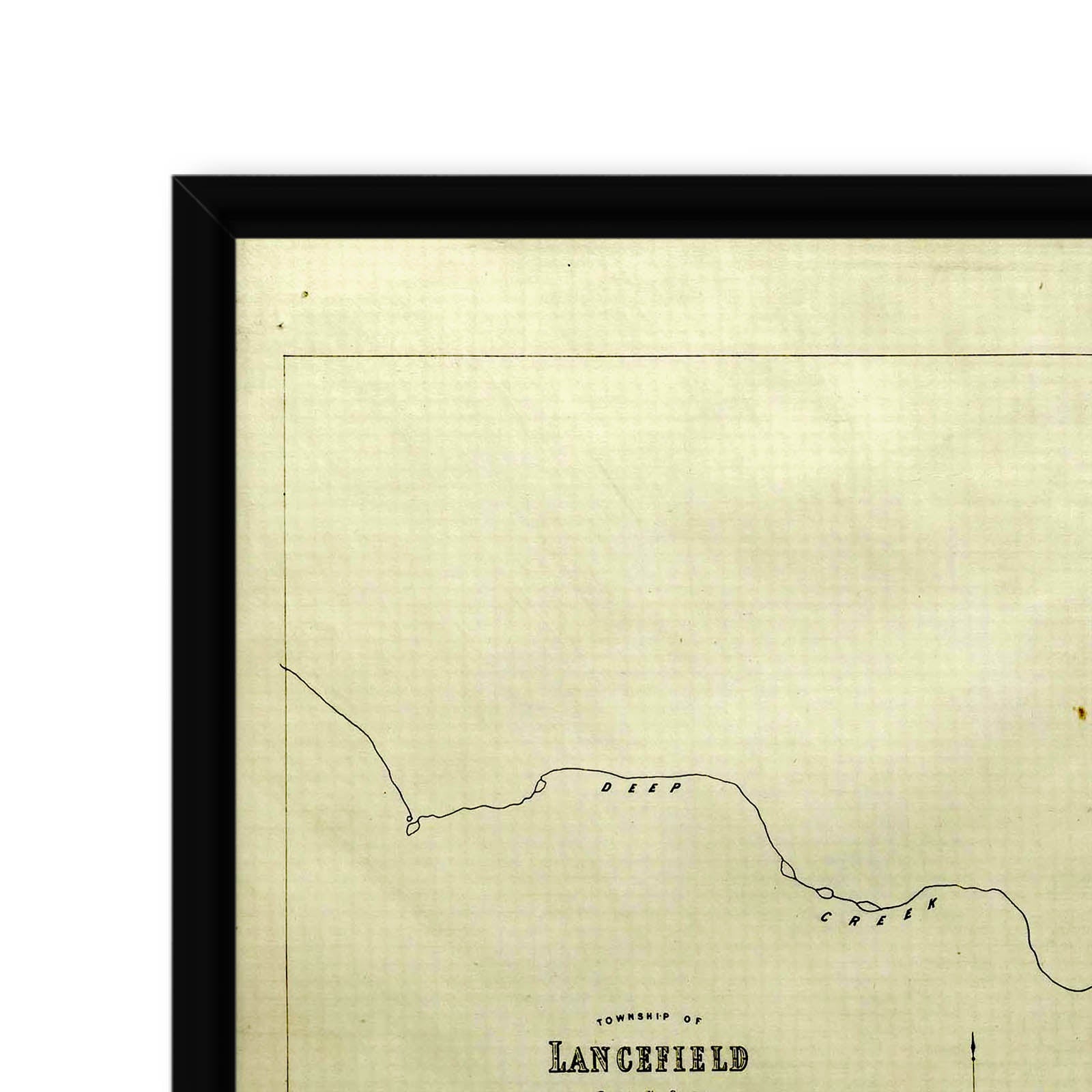 Lancefield, Victoria Australia Vintage Map #2 (1864) – Vintage Maps