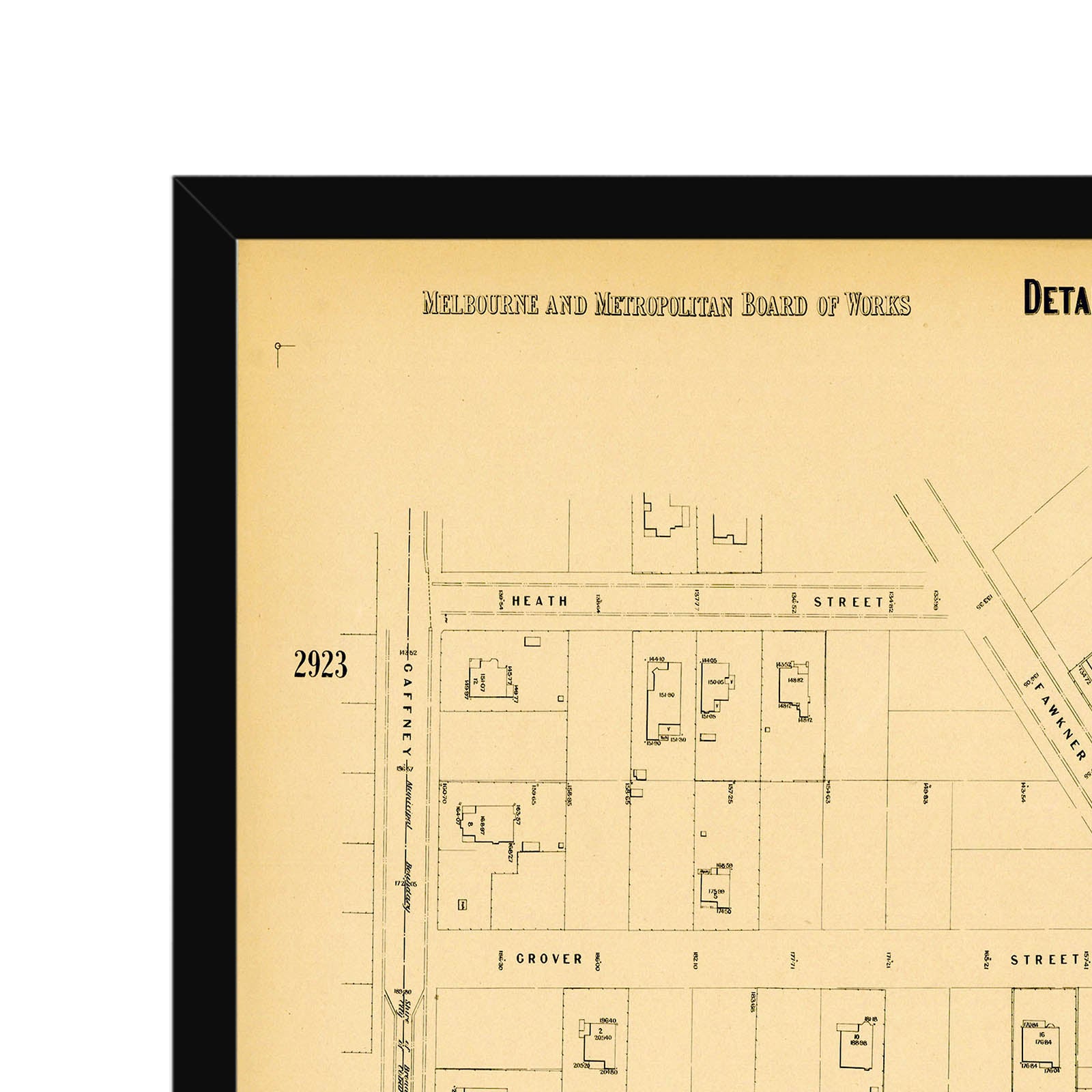 Broadmeadows, Victoria Australia Vintage Map #21 (1946) – Vintage Maps